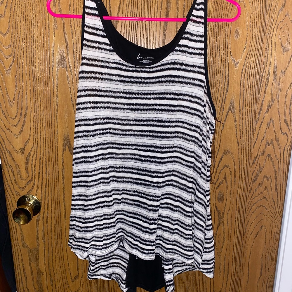 Striped tank top